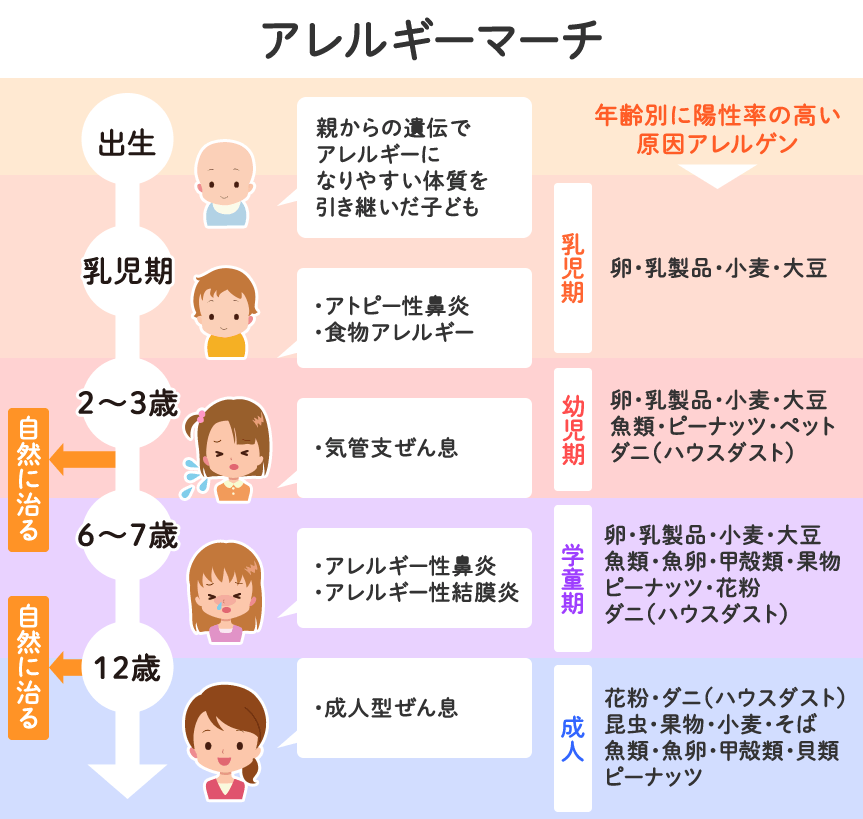 アレルギーマーチとは