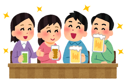 スマートにお酒を楽しめる大人のイメージ