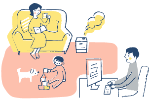 加湿器で乾燥肌対策